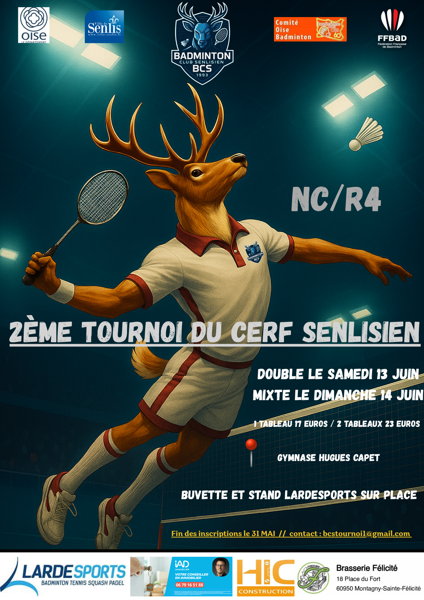 2ème Tournoi du Cerf Senlisien